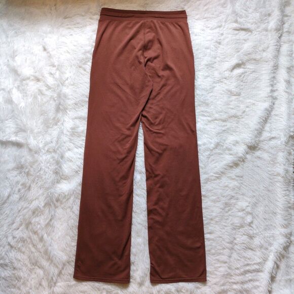 Vuori Halo Slim Flare DreamKnit Pants Women's Size Small Rosewood - Picture 5 of 10
